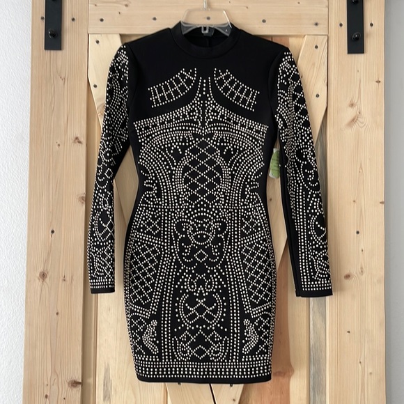 Windsor Dresses & Skirts - Black Studded Windsor Dress